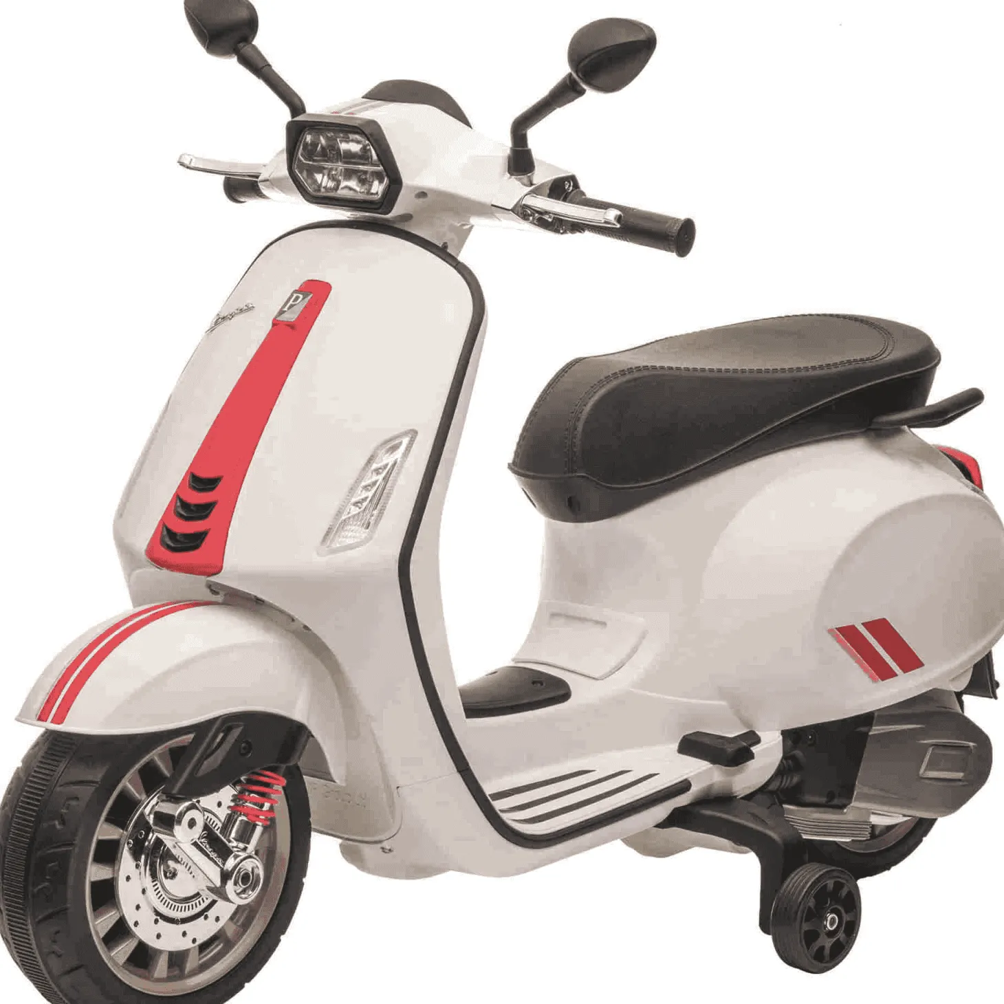 Moto Batería Vespa v231 6V Blanca