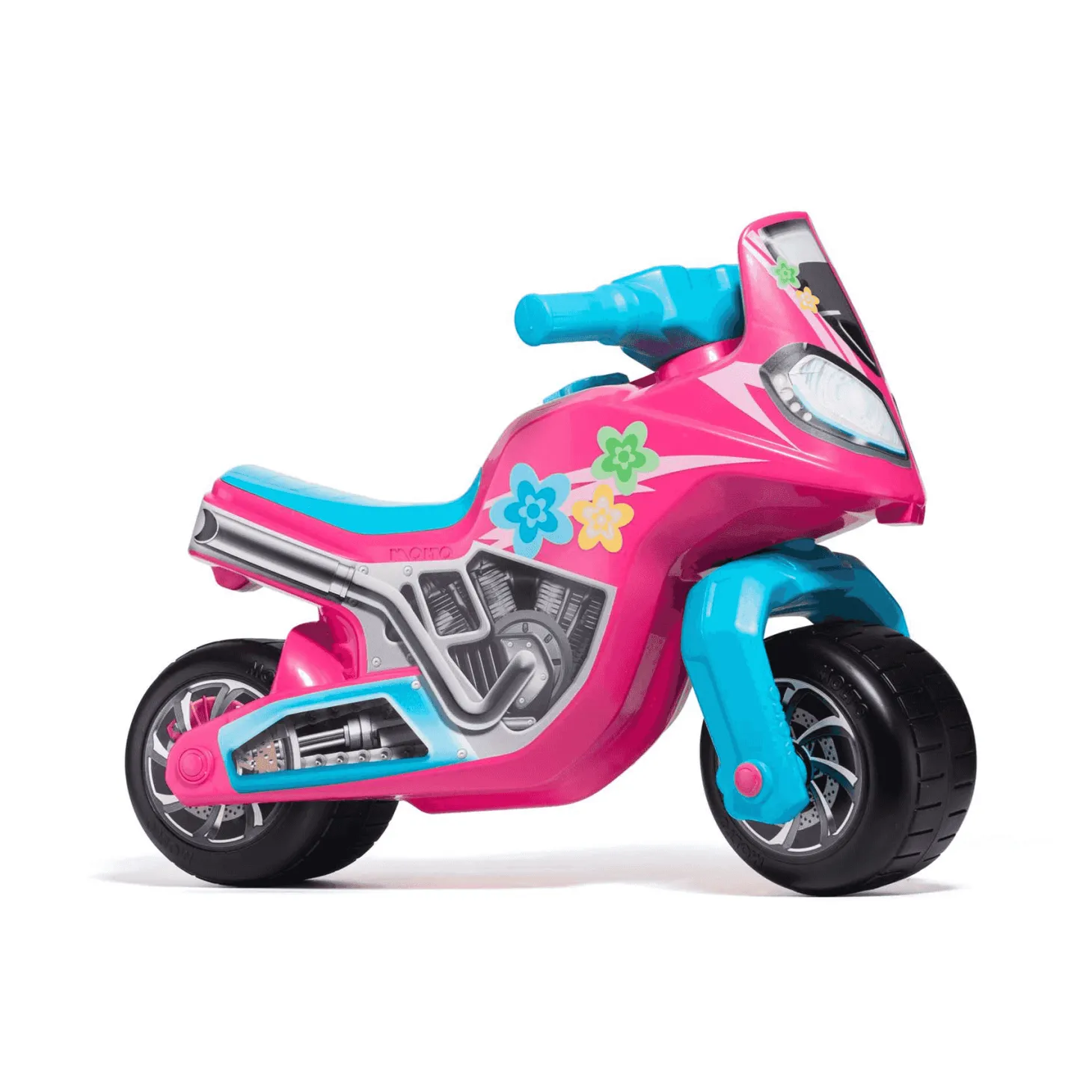 Moto Correpasillos Cross Race Rosa Molto