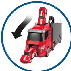 Motor Planet Camión Maletín Transporte Super Track Emergencias