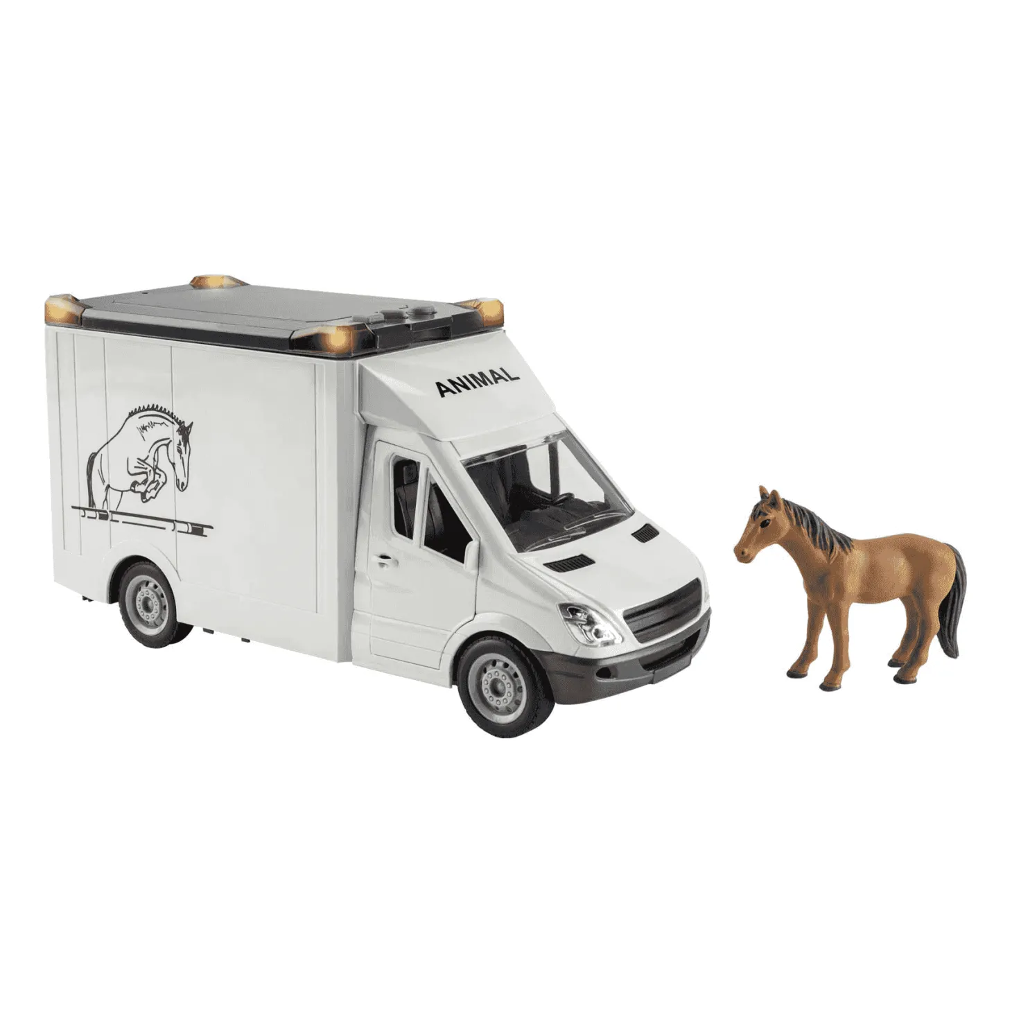 Motor Planet City Service Camión Transporte de Caballos