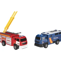 Motor Planet City Service Camión Policía o Bombero