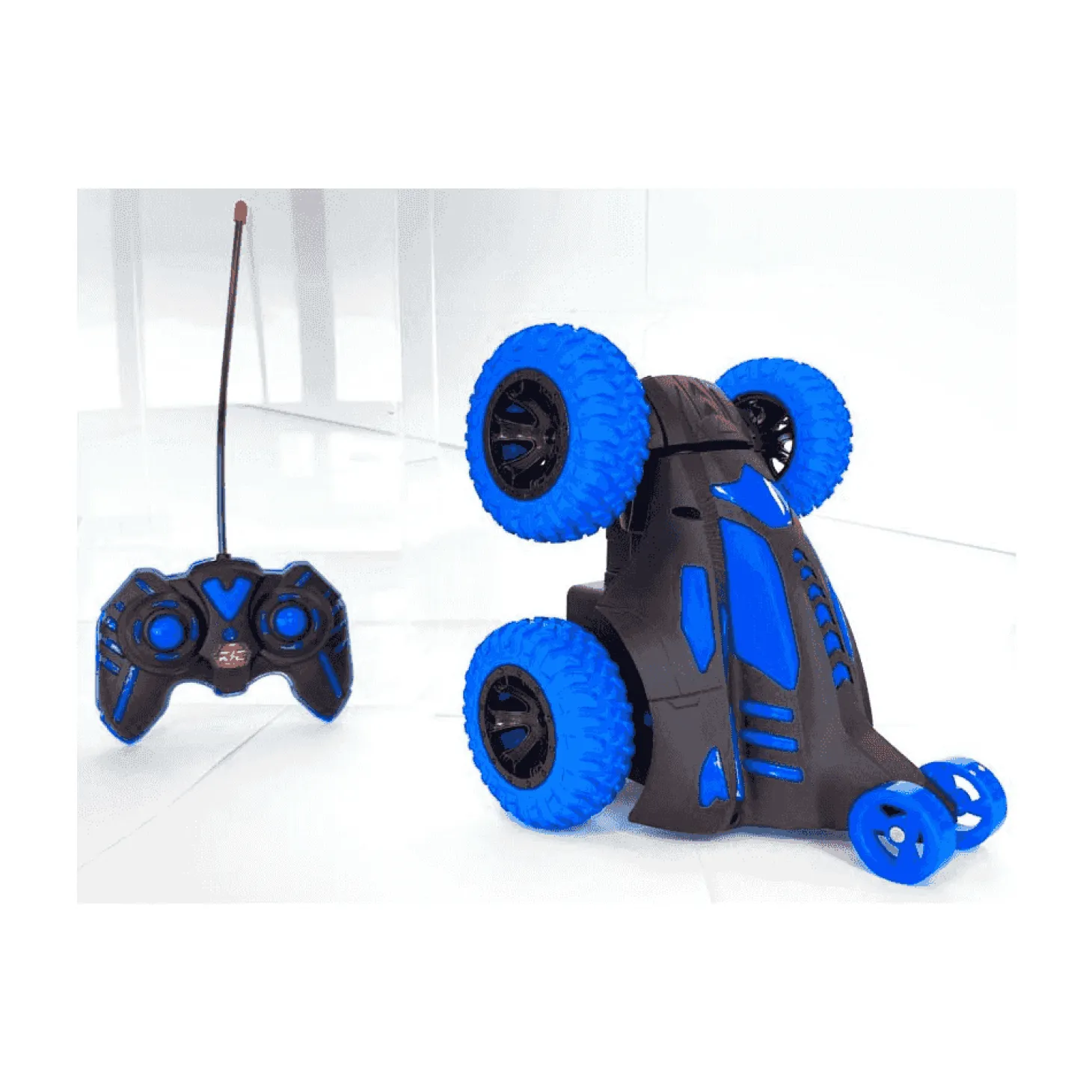 Motor Planet RC Coche Acrobático 5 Ruedas RC 27MHz