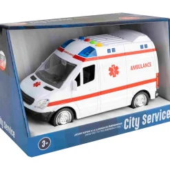 Motor Planet Vehículo Ambulancia Luz y Sonido E1:20