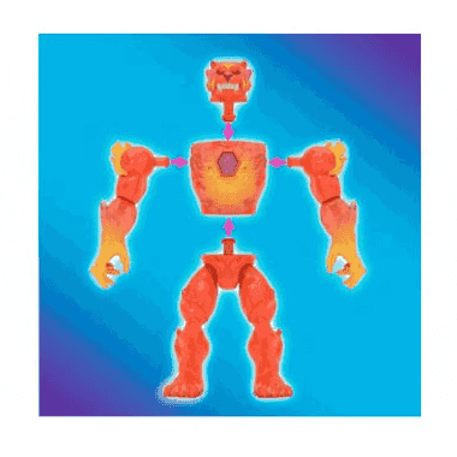 MrBeast Lab Hybrids Mega Pack – Pack 5 Figuras