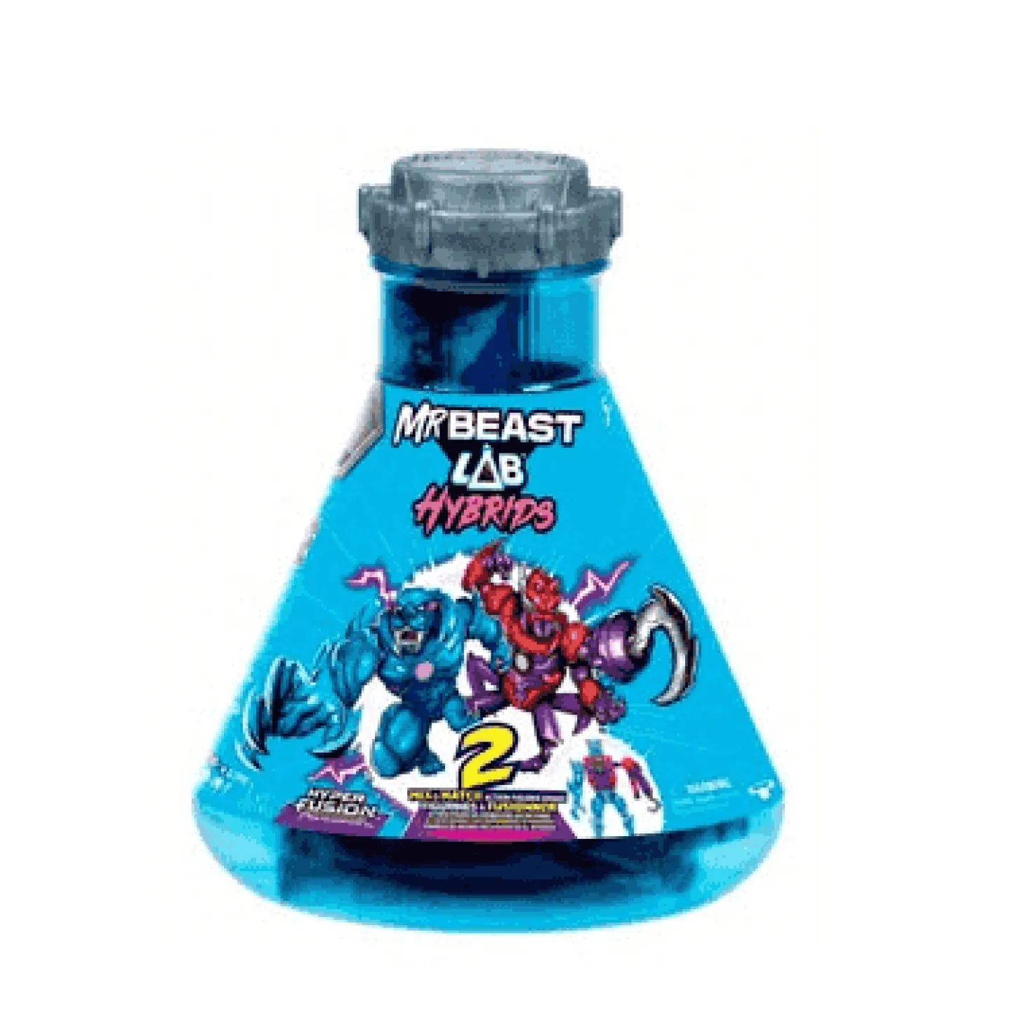 MrBeast Lab Hybrids Pack Doble – 2 Figuras Híbridas