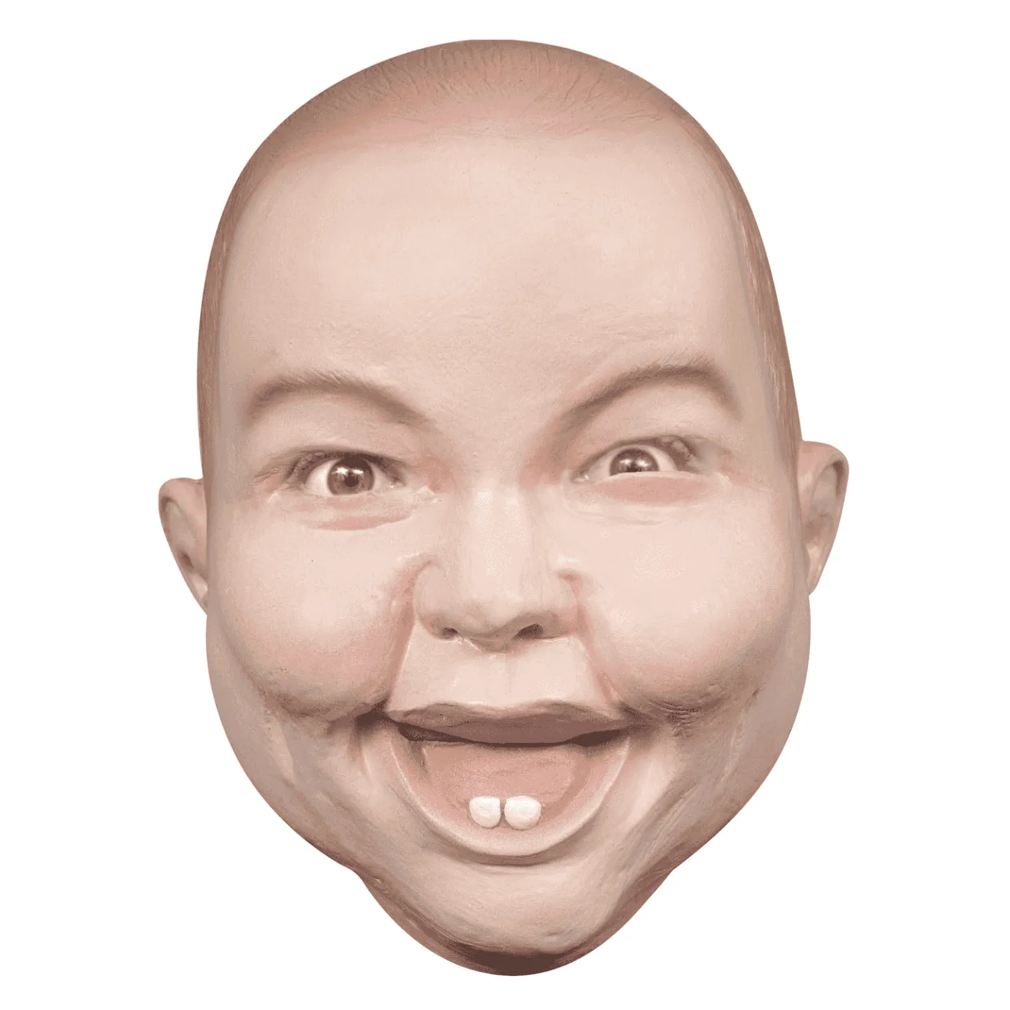 Máscara Bebé sonriente para disfraz