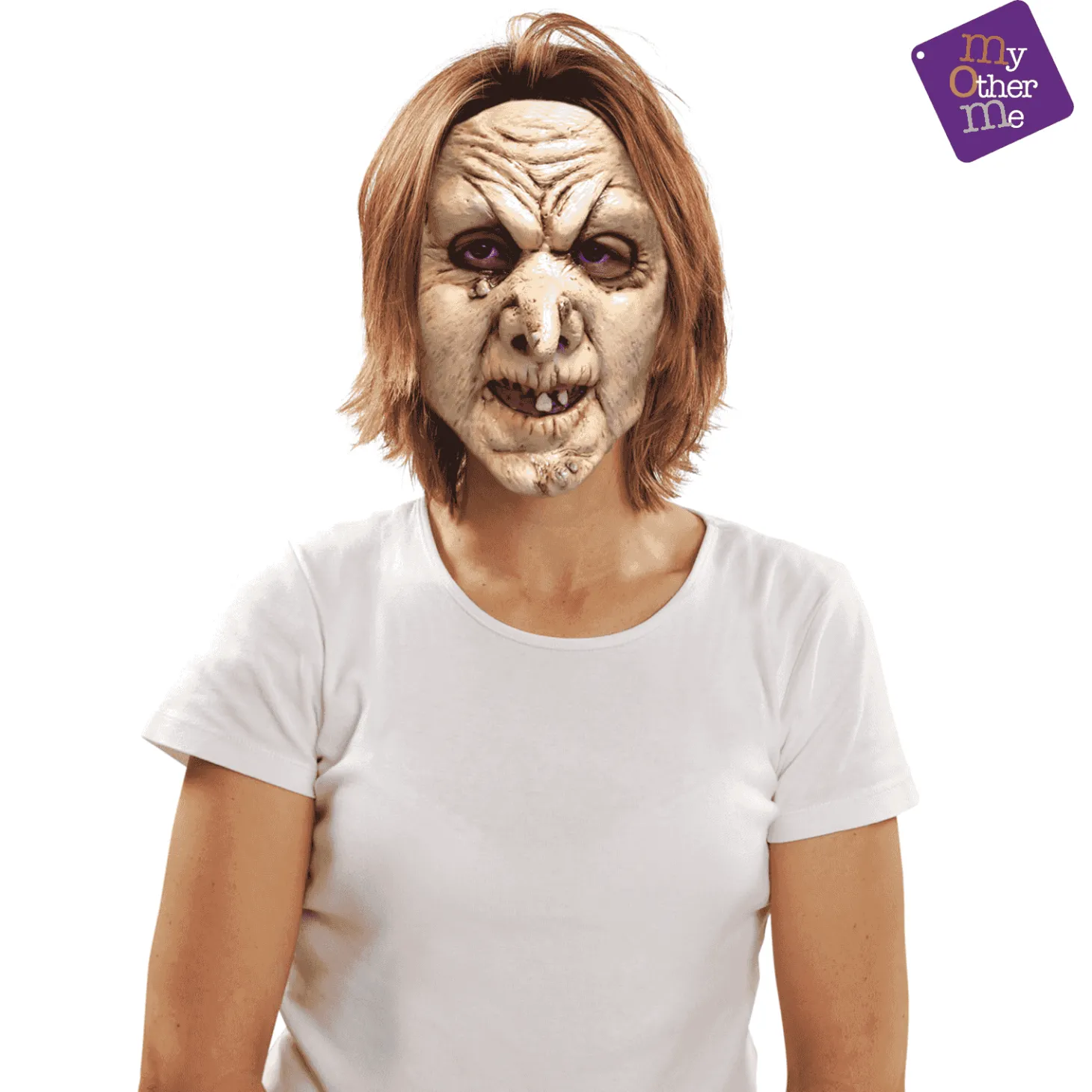 Máscara Bruja para disfraz