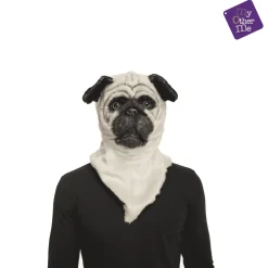 Máscara Bulldog para disfraz