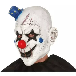 Máscara De Halloween Payaso Con Sombrero Adulto Unisex