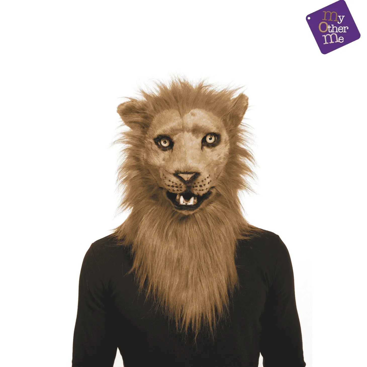 Máscara León para disfraz