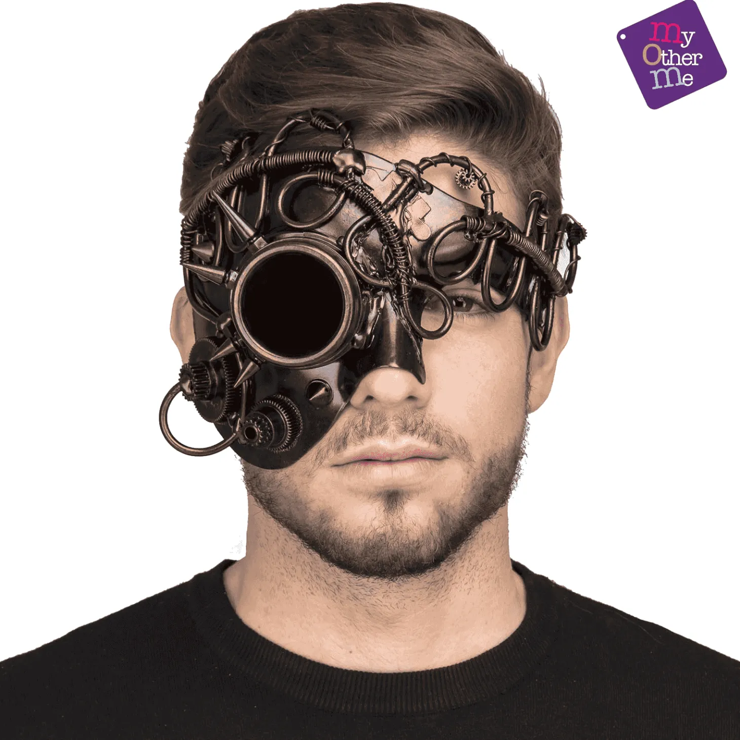 Máscara Steampunk para disfraz