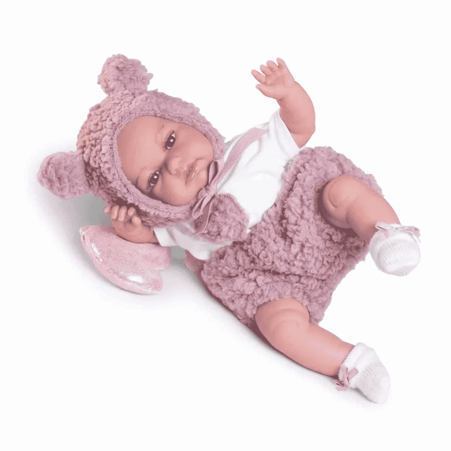 Muñeca Baby Toneta posturitas corazón Antonio Juan