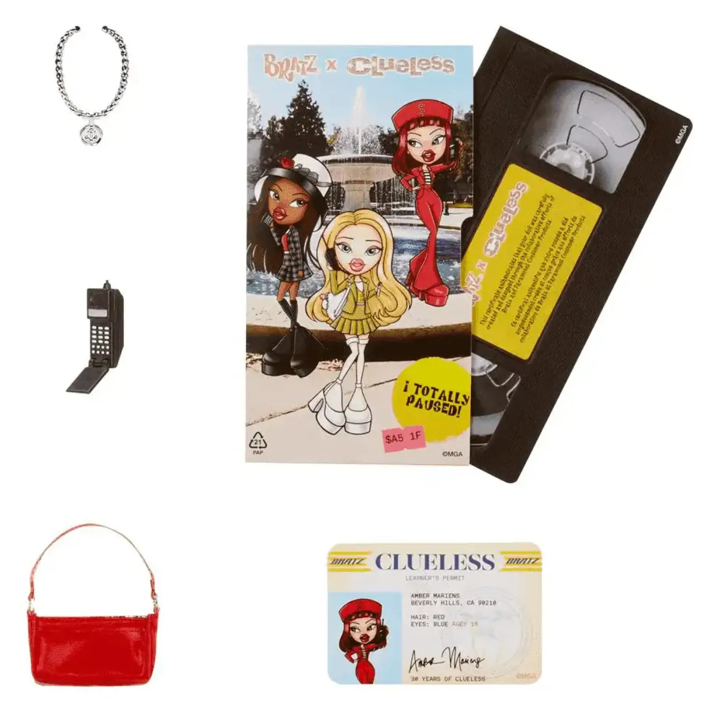 Muñeca Bratz x Clueless Amber – Edición Coleccionista