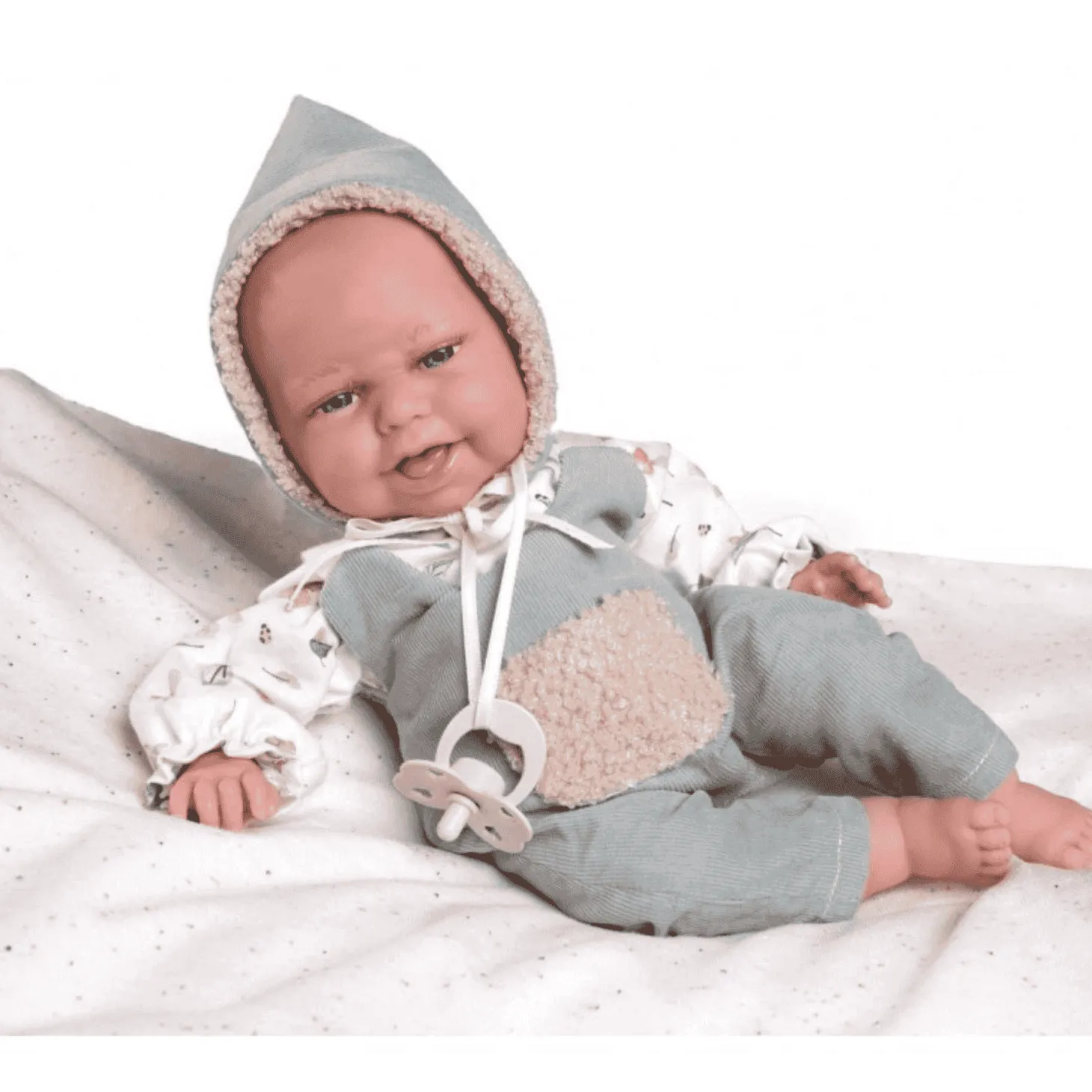 Muñeca Clara con Bolitas y Mantita 34 cm - Antonio Juan