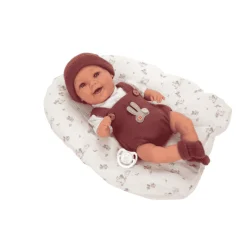 Muñeca Elegance Gadi Granate con Cojín 35 cm - Muñecas Arias