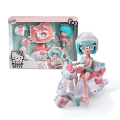 Muñeca Hello Kitty Pretty Pink Scooter Manga