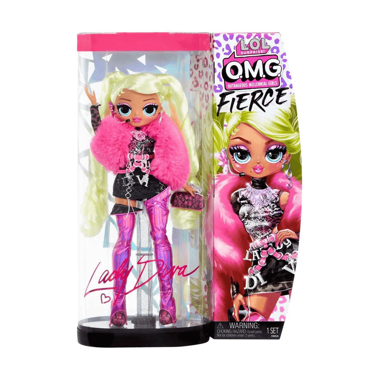 Muñeca LOL Surprise 707 OMG Fierce Dolls Lady Diva