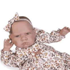 Muñeca mi primer Reborn Berta bolsita casita Antonio Juan