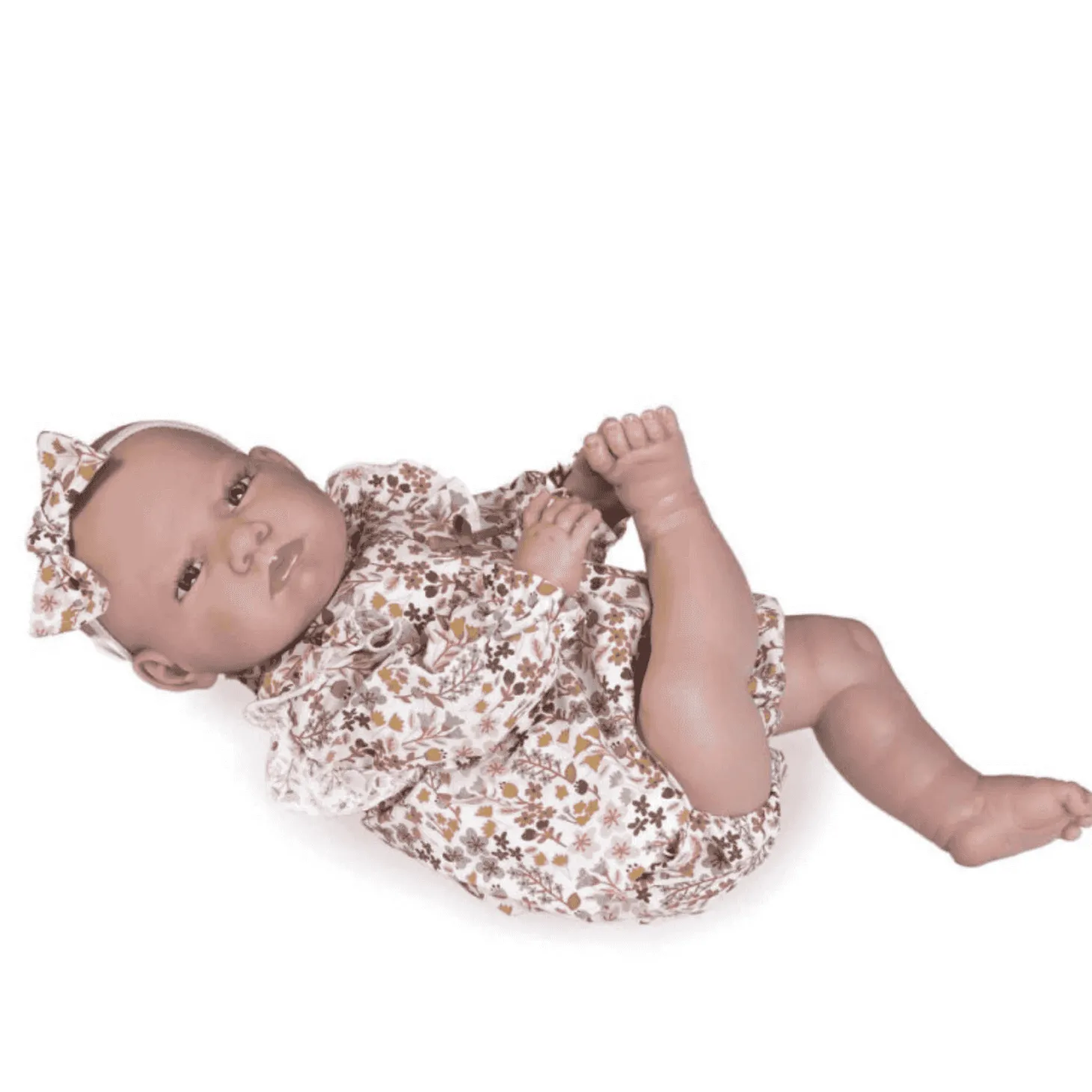 Muñeca mi primer Reborn Berta bolsita casita Antonio Juan