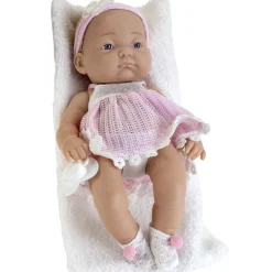 Muñeca Real Baby PequeBB 33 cm – Bebé clásico para juego de imitación (18M+)