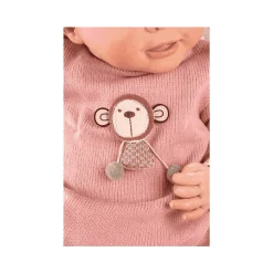 Muñeca Reborn Sofia con Pelele Rosa 46 cm