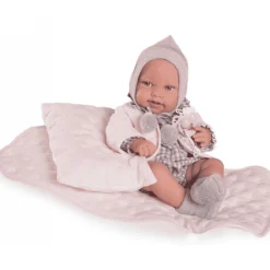 Muñeca Recién Nacida Pipa con Manta Acolchada - Antonio Juan