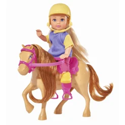 Muñeca Steffi Love Profesora de Equitación Con Muñeca Evi