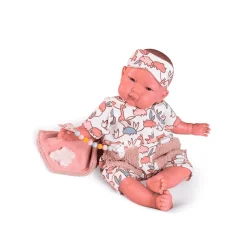 Muñecas Antonio Juan Alejandra Mi primer Reborn Pijama con Antifaz