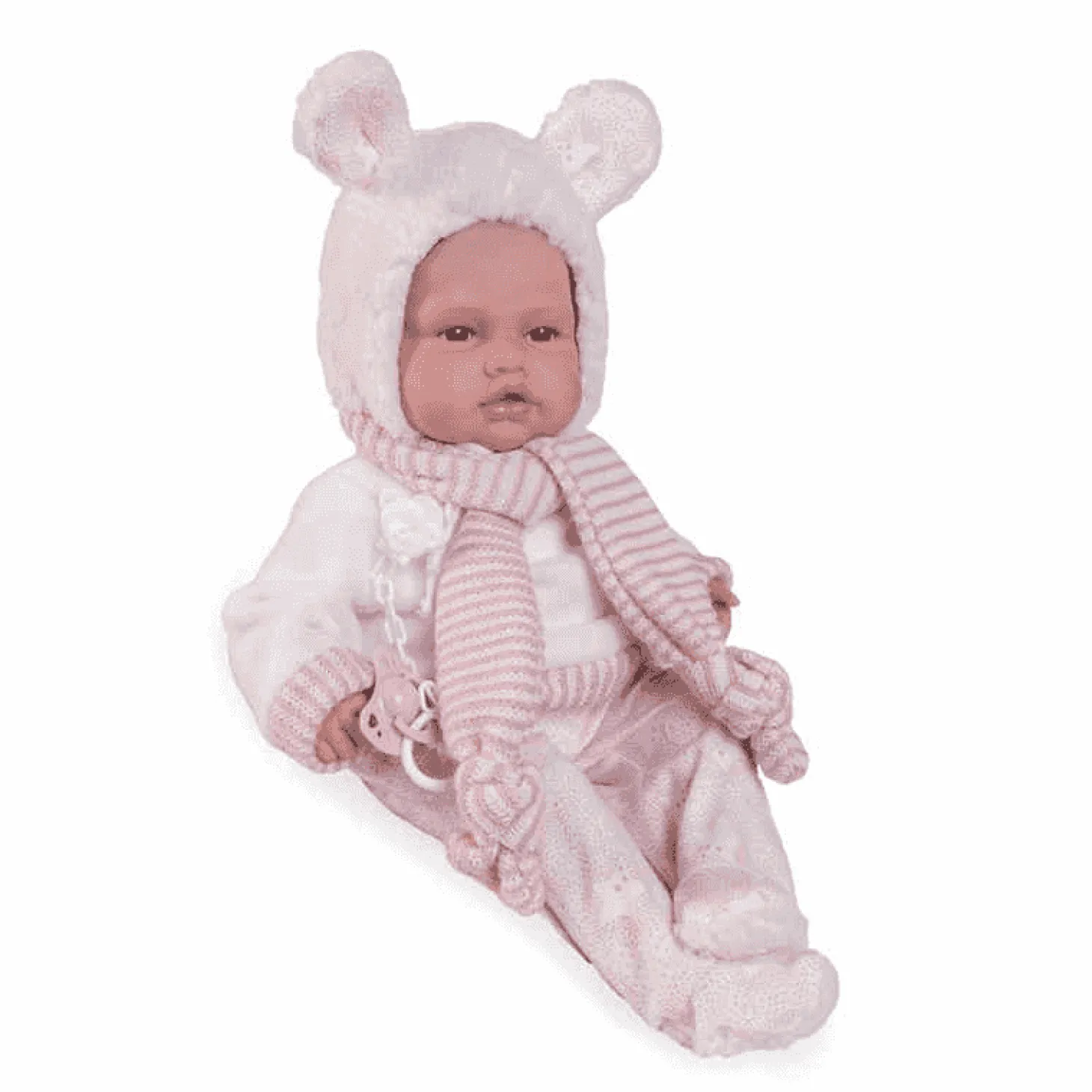 Muñecas Antonio Juan Babydoo Palabritas con Capota y Sonido 50 cm