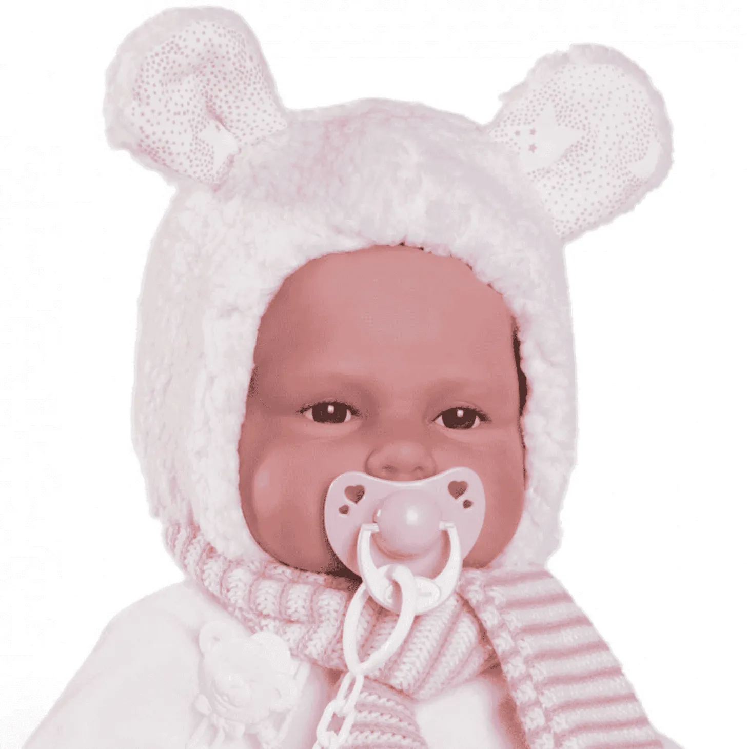 Muñecas Antonio Juan Babydoo Palabritas con Capota y Sonido 50 cm