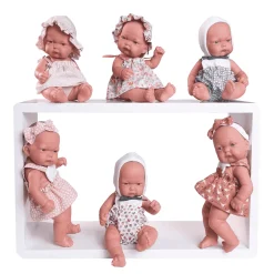 Muñecas Antonio Juan Pitu Trajes de Colores 26 cm