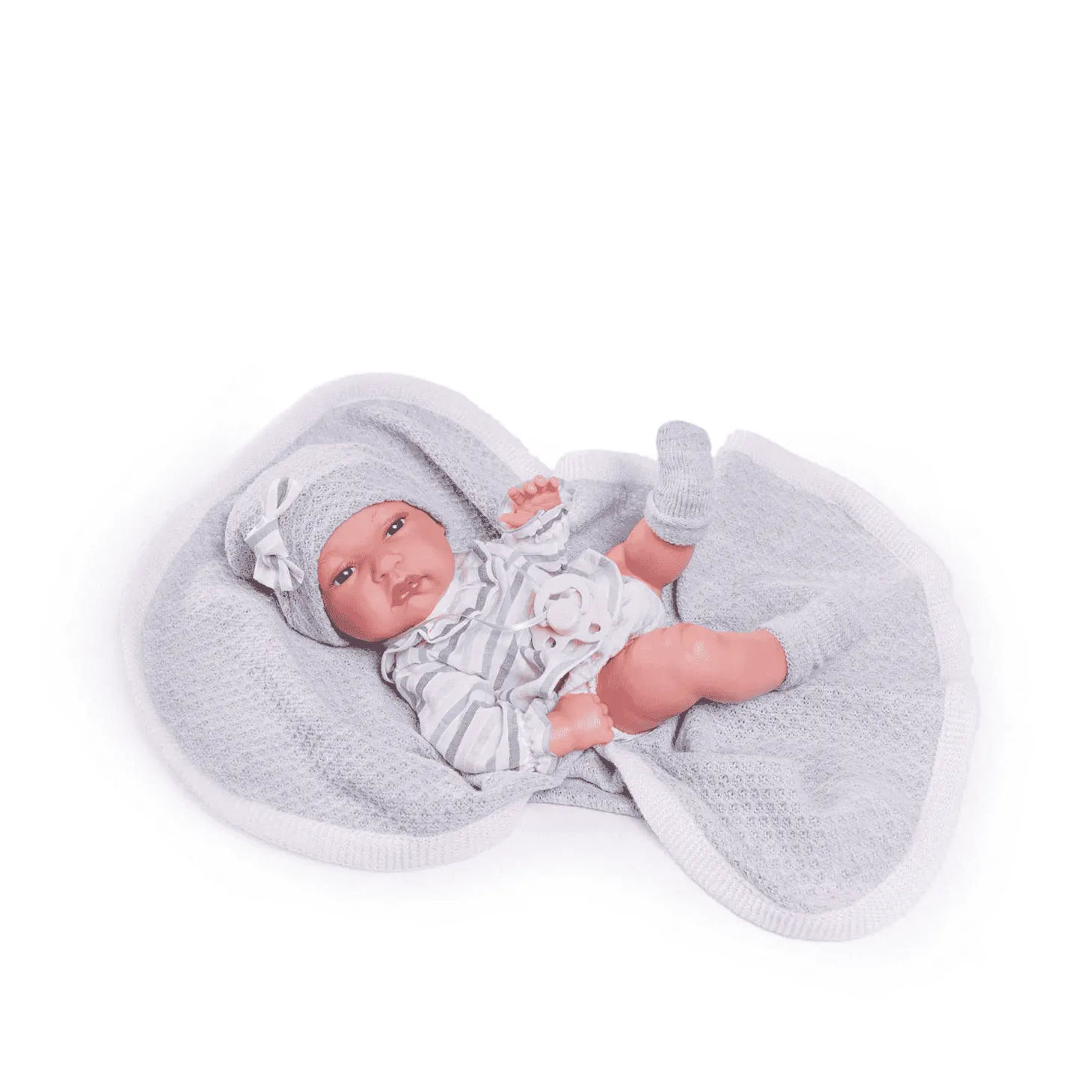 Muñecas Antonio Juan Recién Nacida Baby Toneta con Toquilla