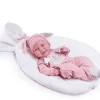 Muñecas Antonio Juan Recién Nacida Carla Conejita con Cojín