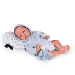 Muñecas Antonio Juan Recién Nacido con Cojín Pececito