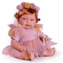 Muñecas Antonio Juan Recién Nacida Pipa Hada con Diadema 42cm