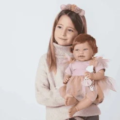 Muñecas Antonio Juan Recién Nacida Pipa Hada con Diadema 42cm
