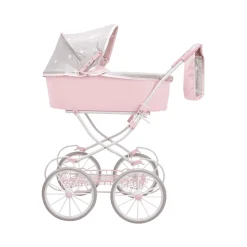 Muñecas Arias Coche con Capota Plegable Emma con Bolso