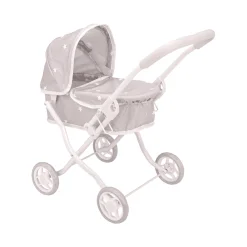 Muñecas Arias Coche con Capota Flexible Emma