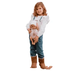 Muñecas Arias Portabebé Rosa Para Muñecos 40 45 cm