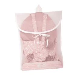 Muñecas Arias Portabebé Rosa Para Muñecos 40 45 cm