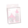 Muñecas Arias Set de 2 Biberones Rosa