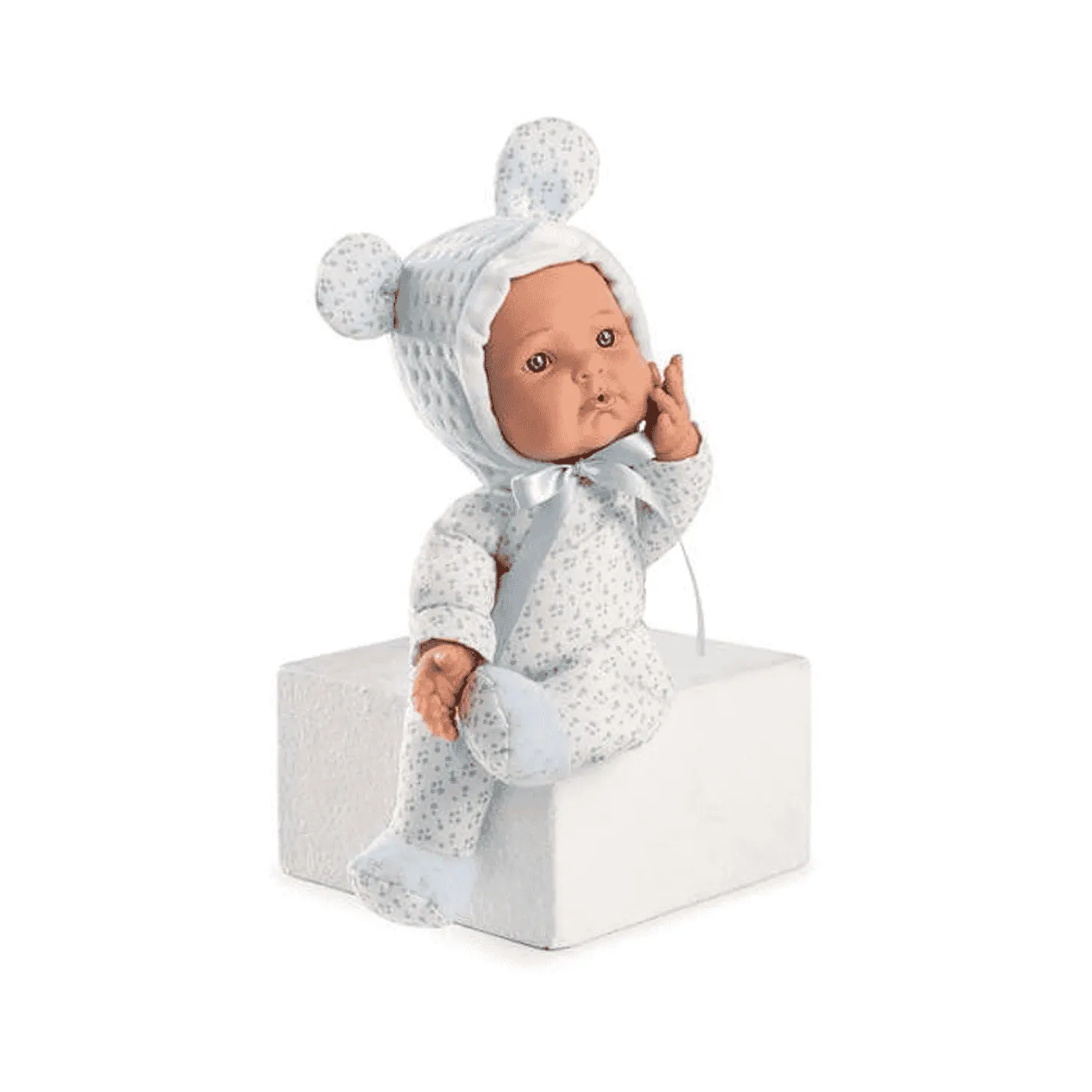 Muñecas Guca Muñeco Mimi, Mi Primer Bebé Azul 36 Cm