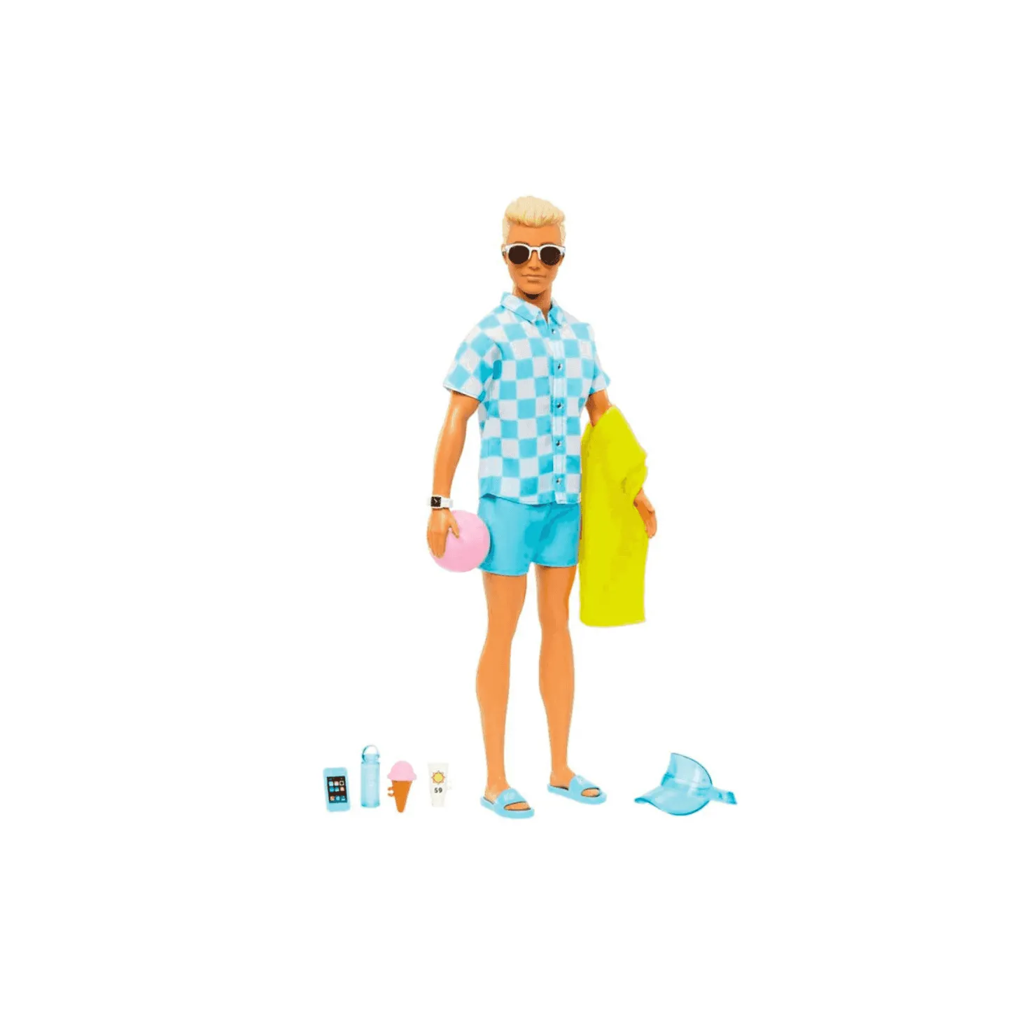 Muñeco Barbie Ken un día en la Playa Mattel