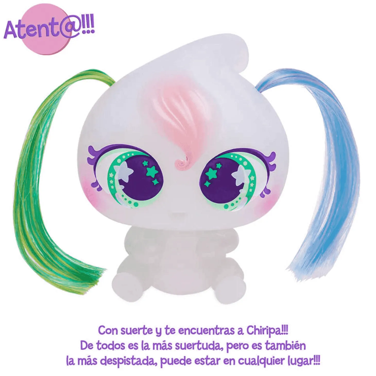 Muñeco Bebé Sorpresito Fortunata Lila