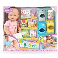Muñeco Nenuco Cuida y Recicla - Juguete ecológico para niños