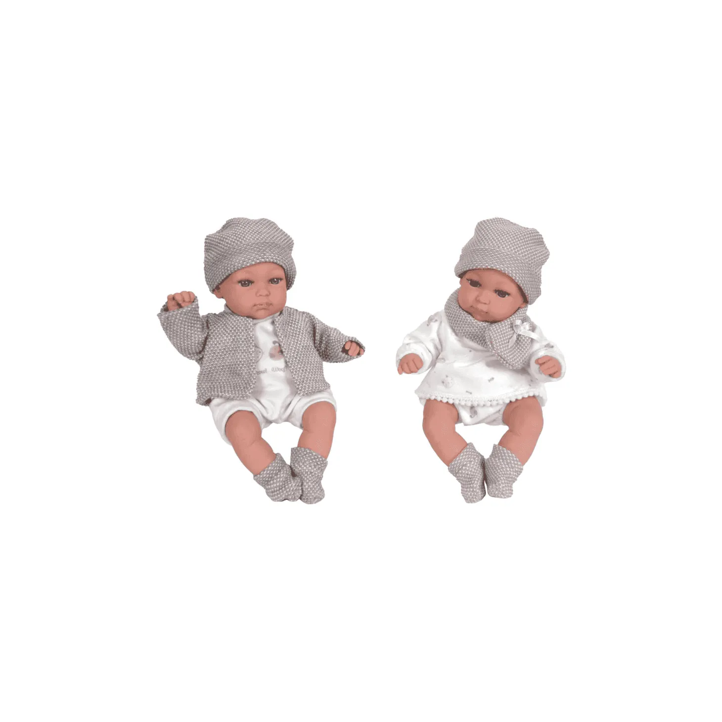 Muñecos Gemelos Elegance 33 Cms Exclusivos