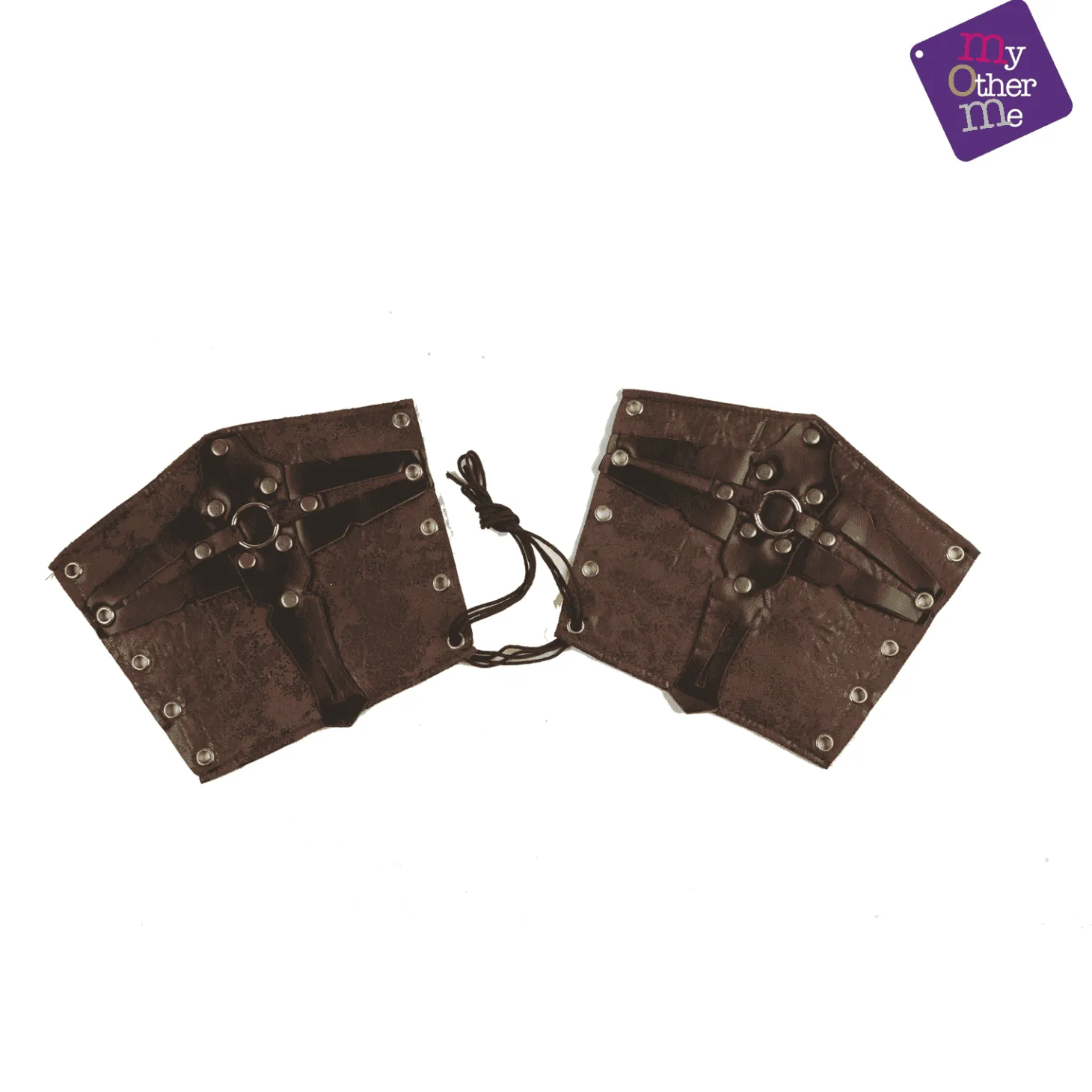 Muñequeras Gladiador para disfraz