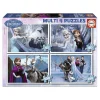 Multi 4 Puzzles Frozen 50-80-100-150
