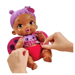 My Garden Baby Mariposa Morada Muñeca bebé hace pipí 3 años