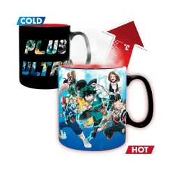 My Hero Academia Taza Efecto Térmico Heros 460 ml